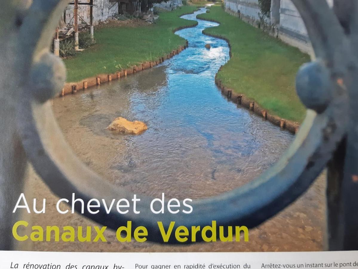 Au Chevet Des Canaux De Verdun Kültér fotó